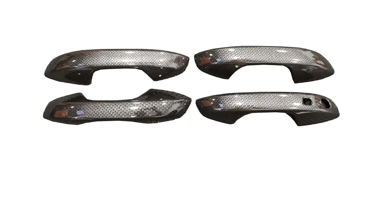 4 x Carbon Black Door Handle Covers for BYD Atto3 (2022-2024)