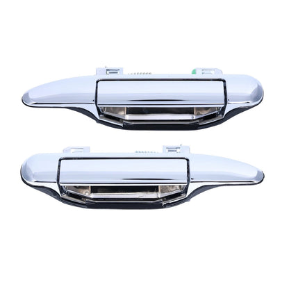 2 x Chrome Outer Door Handles for Nissan Patrol (1997–2016)