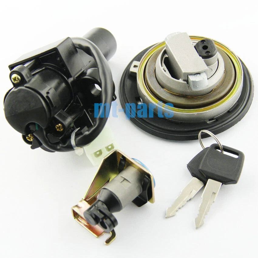 Ignition Key Switch & Fuel Tank Cap Set for Honda CB1300 (1997-2000)