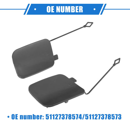 Rear Tow Hook Eye Hole Cover Cap for BMW X5 (2016-2018)