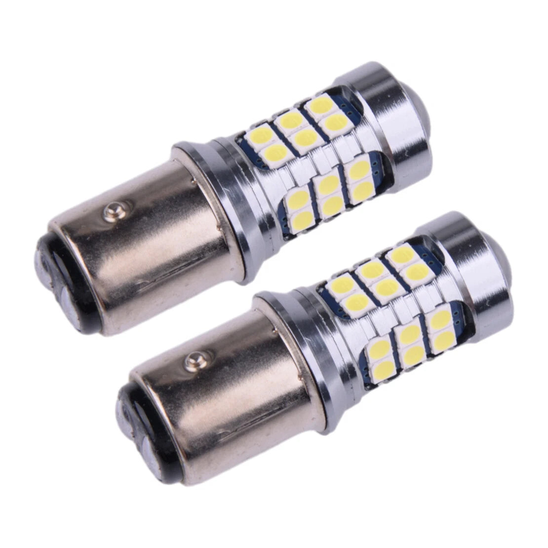 BA20D 27SMD LED Motorcycle Headlight Bulbs for Car Light Hi/Lo Beam