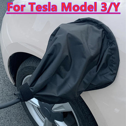 Charger Port Cover Magnet Waterproof Rain Snow Protector for Tesla Model 3/Y
