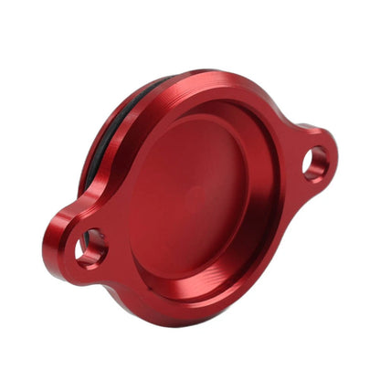 Red Motorcycle Oil Filter Cover for Honda Dax 125, Monkey 125, Super Cub 125/150