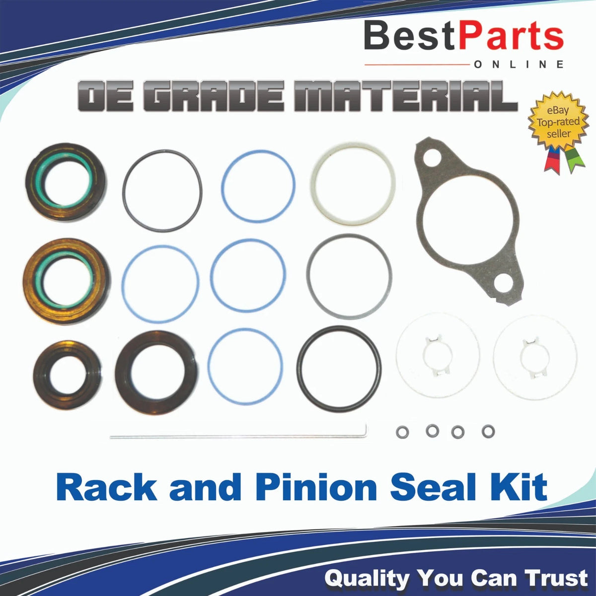 Power Steering Rack and Pinion Seal Kit for Toyota Corolla (1993–2001)