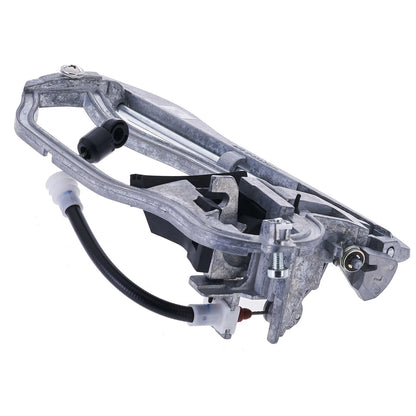 Left Front Outer Door Handle Carrier & Cable for BMW X5 (2000–2006)