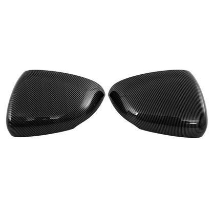 Carbon Black Side Rearview Mirror Cover for Mercedes Benz W177 A200 (2019-22)