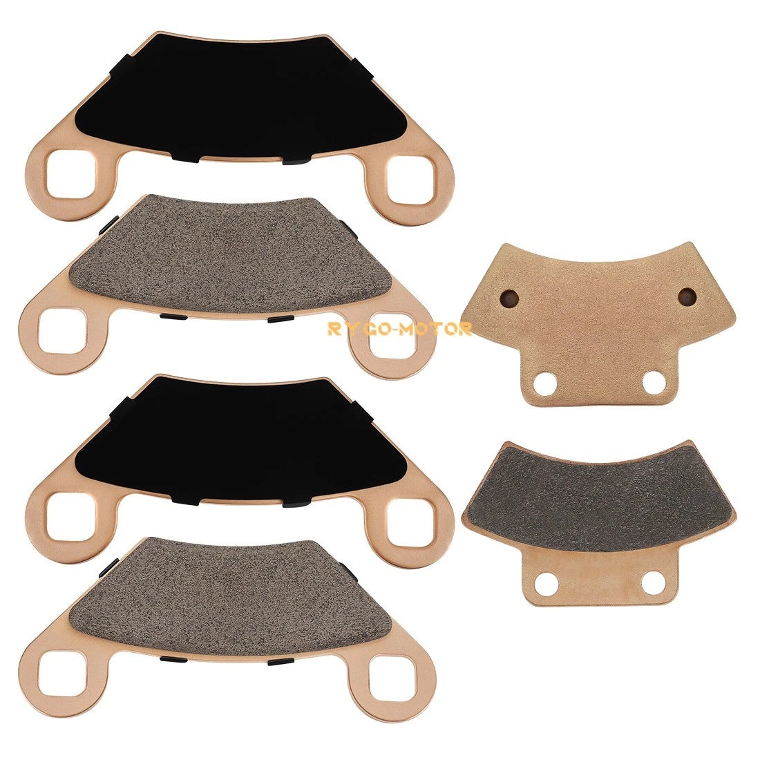 Front & Rear Brake Pads for Polaris Big Boss (1989–1999)
