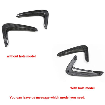 Dry Carbon Fiber Side Fender Air Vent Parts Fit For BMW 4 Series 420i 428i 430i
