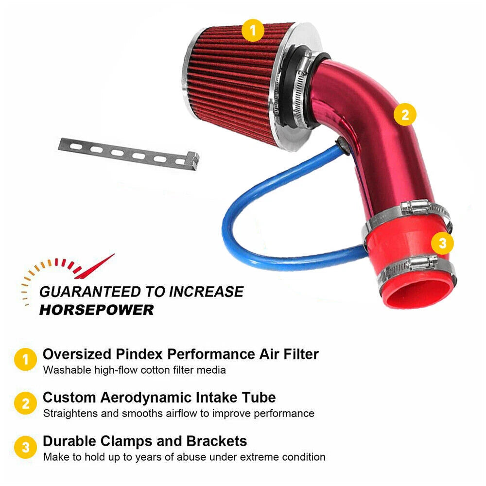 3" High Flow Cold Air Intake Filter for Honda Civic CR-V 2.0L (2017-2023)