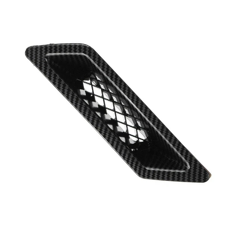 Carbon Fiber Bumper Left Side Vent Air Duct Intake Cover for Honda Civic (2016-2021)