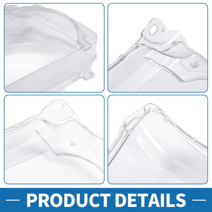 Front Headlight Lens Covers for Land Rover Range Rover Sport (2010-2013)