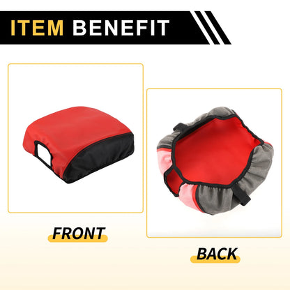 Center Console Lid Armrest Cover for Ford F-150 (2015-2020) Black Red