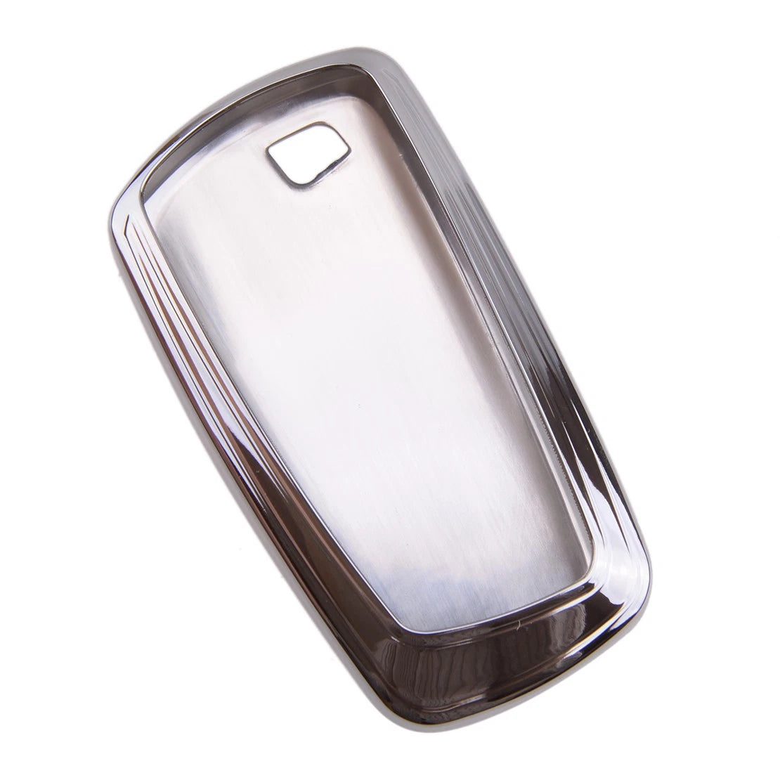 Silver Remote Car Keychain Cover for BMW 1 2 3 4 5 6 7 Series (2011-2020)