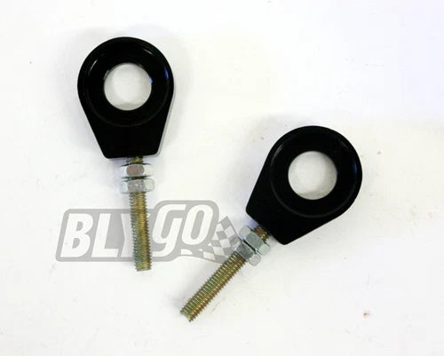 Black 12mm 76mm Chain Adjuster Bolts for PIT PRO Trail Quad Dirt Bike ATV