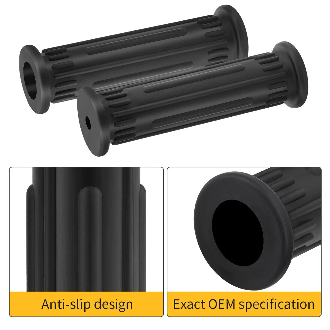 2-Pack Handlebar Grips for Polaris 300 400L Sport 400L (1994–1999)