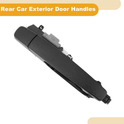 Black Rear Left Right Exterior Door Handle for Ford Focus (2000-2011)
