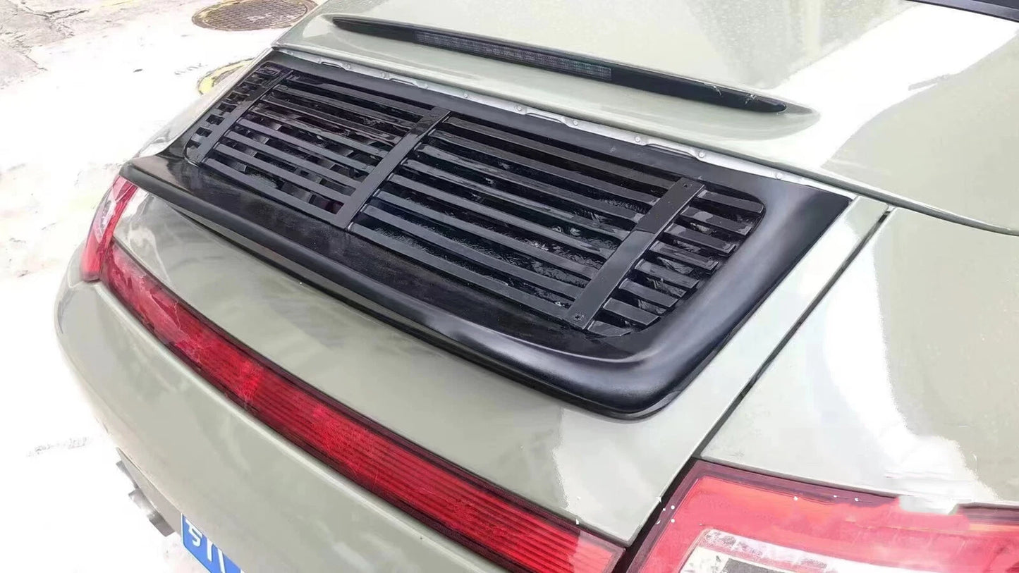 Rear Boot Spoiler Cover for Porsche 997 911 (2005-2012) Matte Black