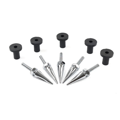 Spike Windshield Fairing Well Nut Bolt Kit for Harley Road Glide Custom (2008-2023)