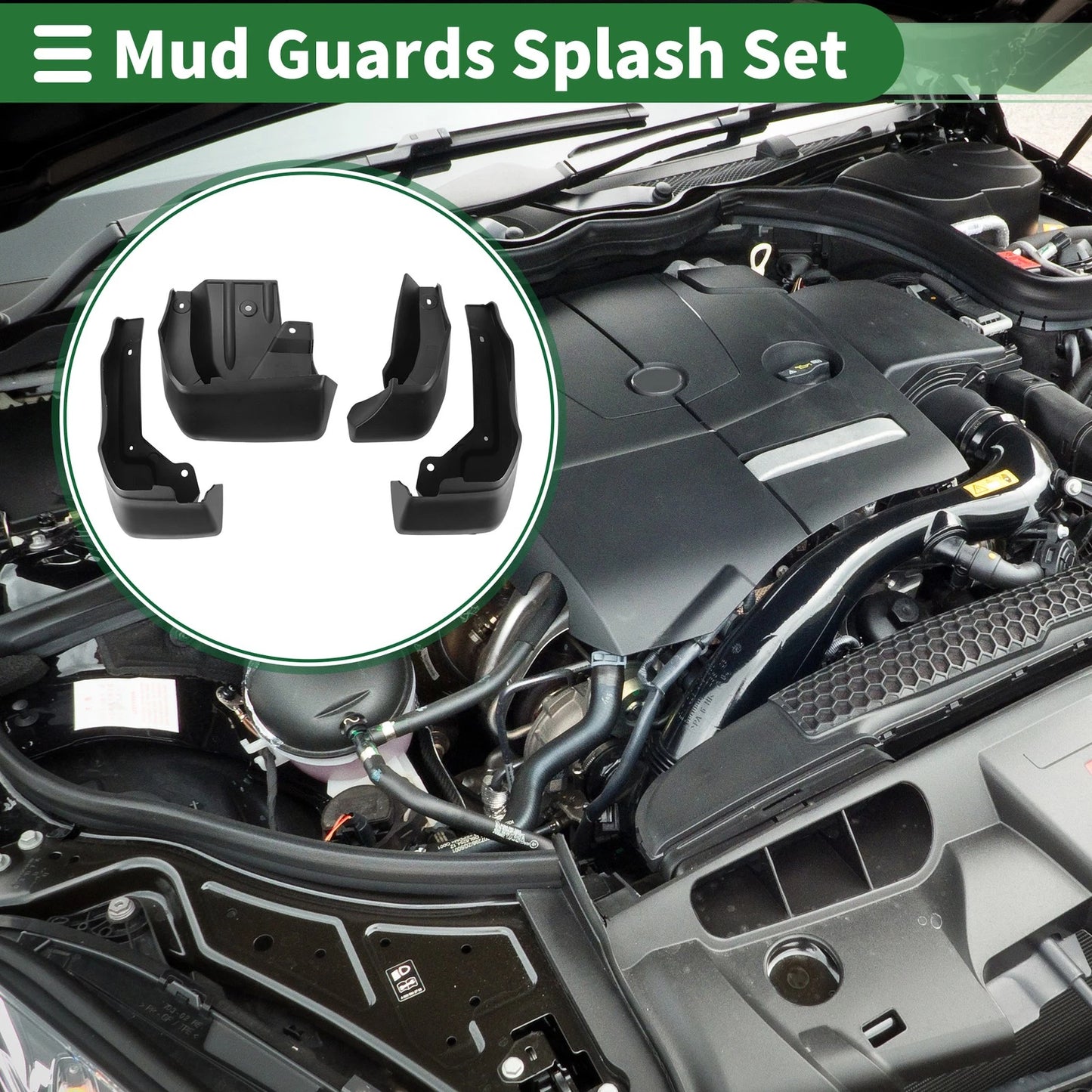 Mud Flaps Splash Guards for Honda Elysion (2016-2019)