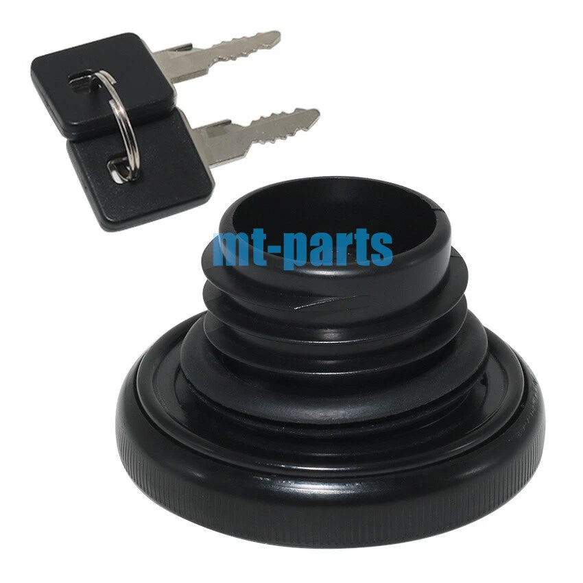 Black Gas Cap Cover for Harley-Davidson XL883C Sportster 883 (1999-2005)