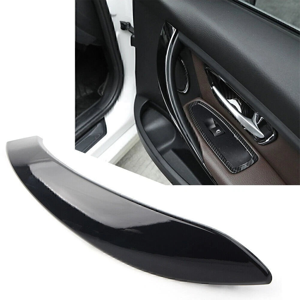 Glossy Black Inner Door Handle Panel Cover for BMW 3 4 Series 3GT (2013-2020)