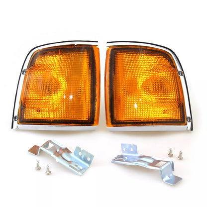 Chrome Turn Light  Light x2 for Holden Rodeo Isuzu TF TFR Vauxhall Brava 1988-2002