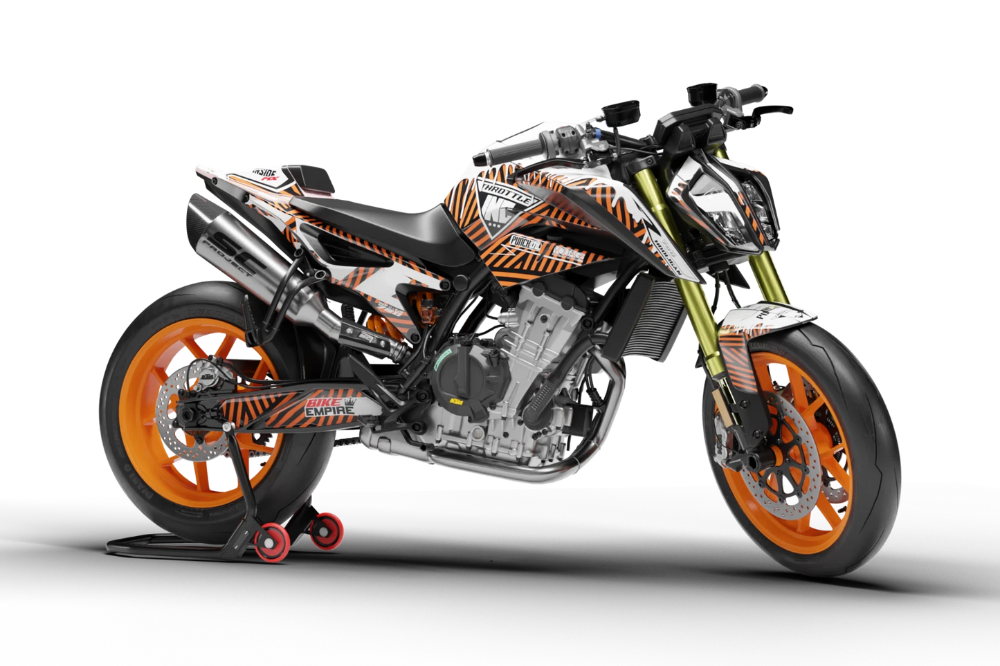 KTM 790 DUKE Graphics Kit - POISON STYLE Decals