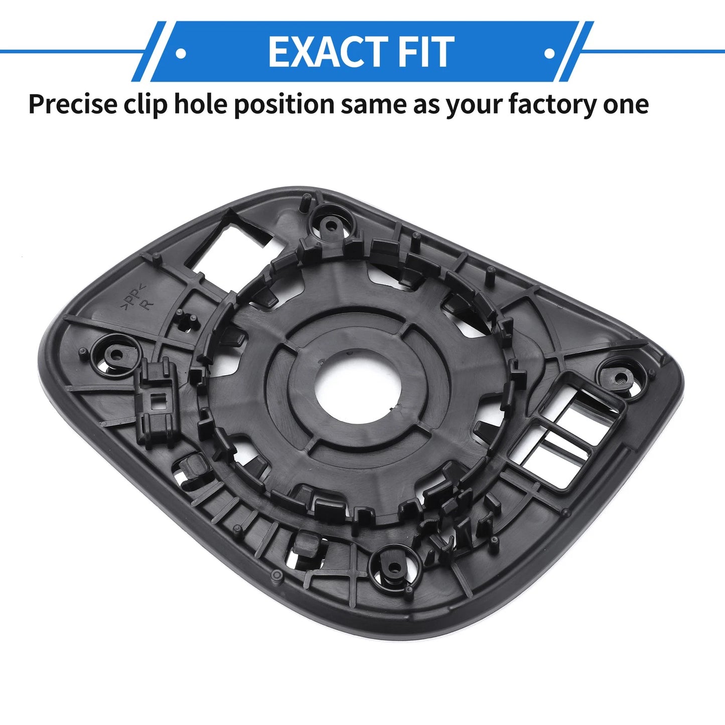 Driver Side Non-Heated Mirror Glass for Kia Picanto (2004-2011)