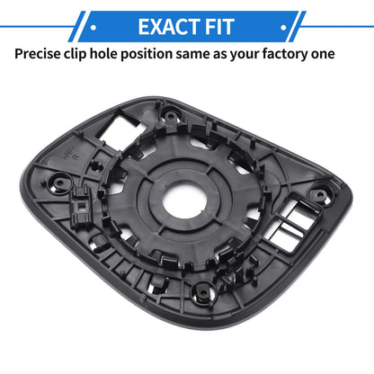 Driver Side Non-Heated Mirror Glass for Kia Picanto (2004-2011)