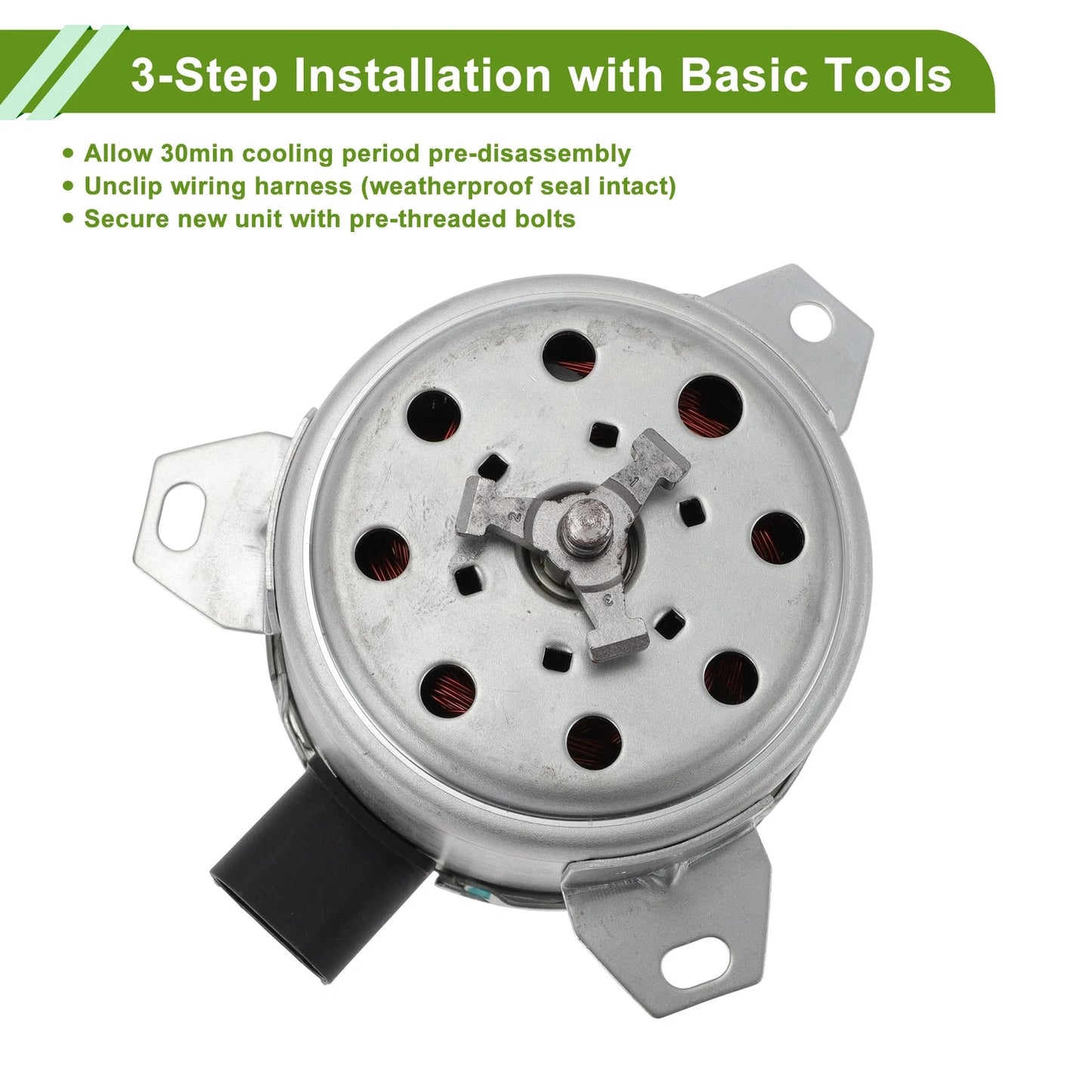 Radiator Fan Motor for Cadillac Escalade (2007 - 2011)