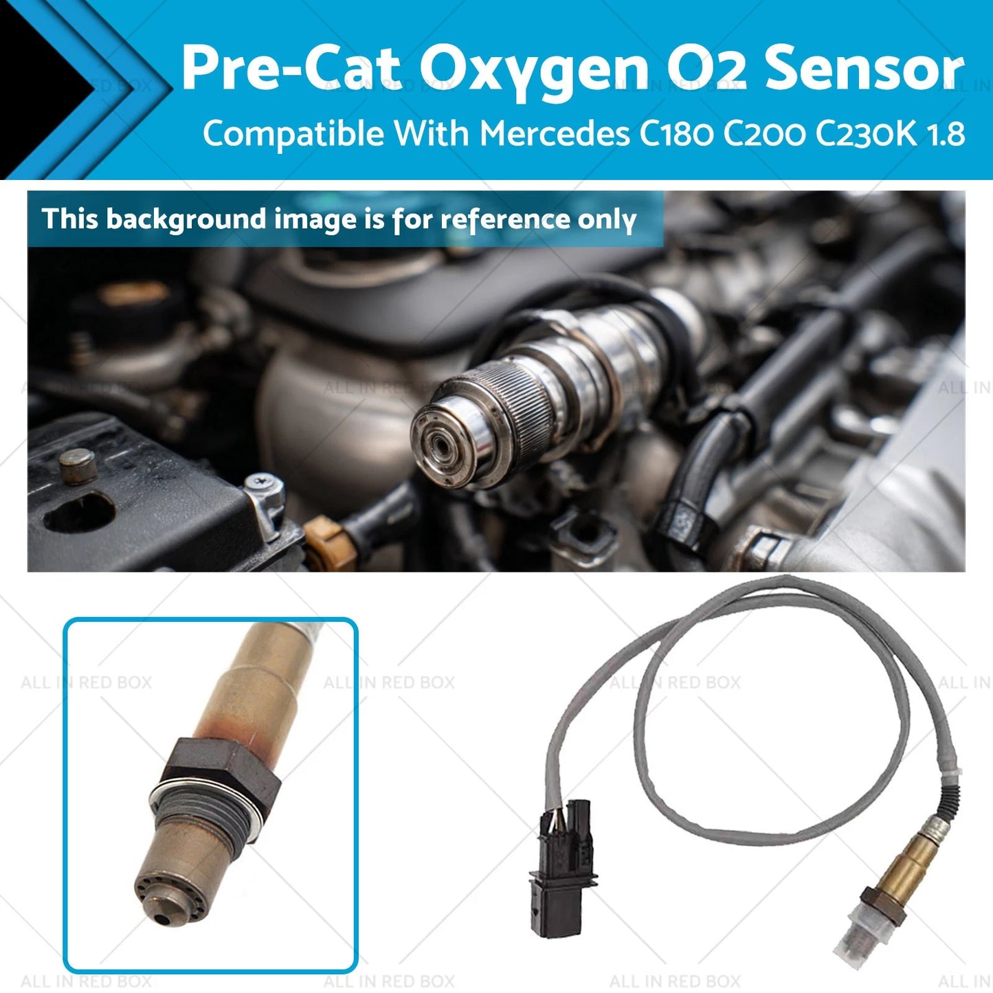 Pre Cat O2 Sensor for Mercedes C180 C200 C230K W203 (2000-2007)