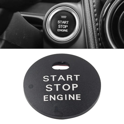 Black Engine Start Push Button Cover Trim for Mazda 3 6 CX-5 (2003-2023)
