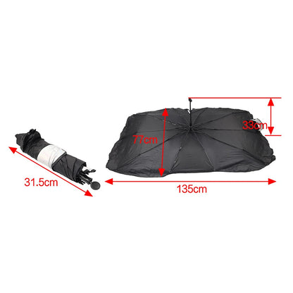 Universal Front Windshield Sunshade Heat Cover for Car