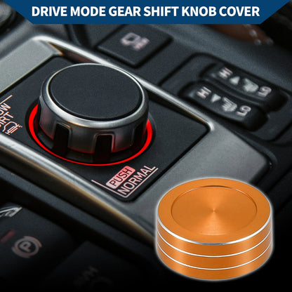 Orange Gear Shift Knob Cover for Subaru Forester (2019-2022)
