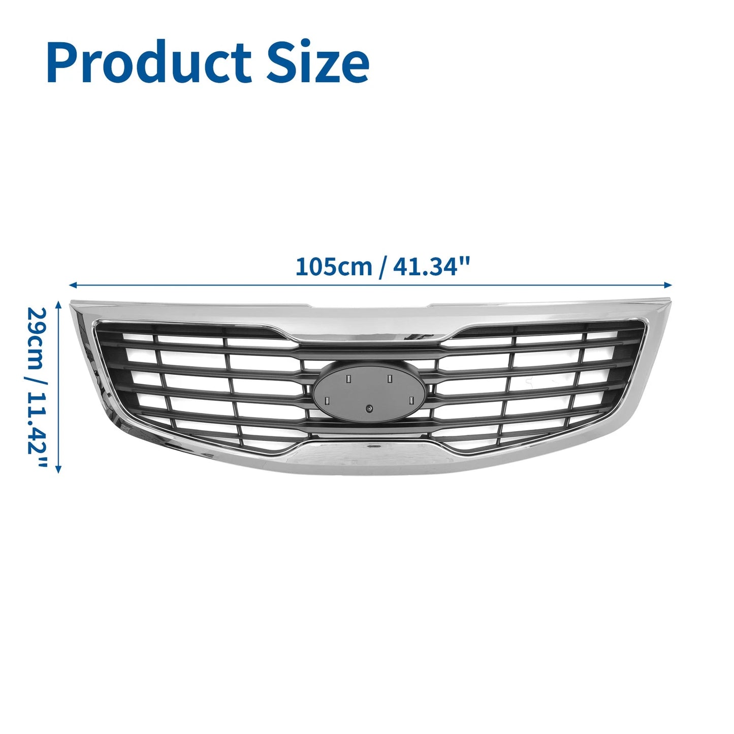 Front Hood Bumper Grille for Kia Sportage (2012)
