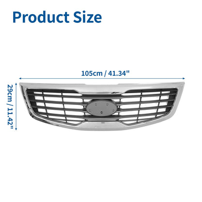 Front Hood Bumper Grille for Kia Sportage (2012)