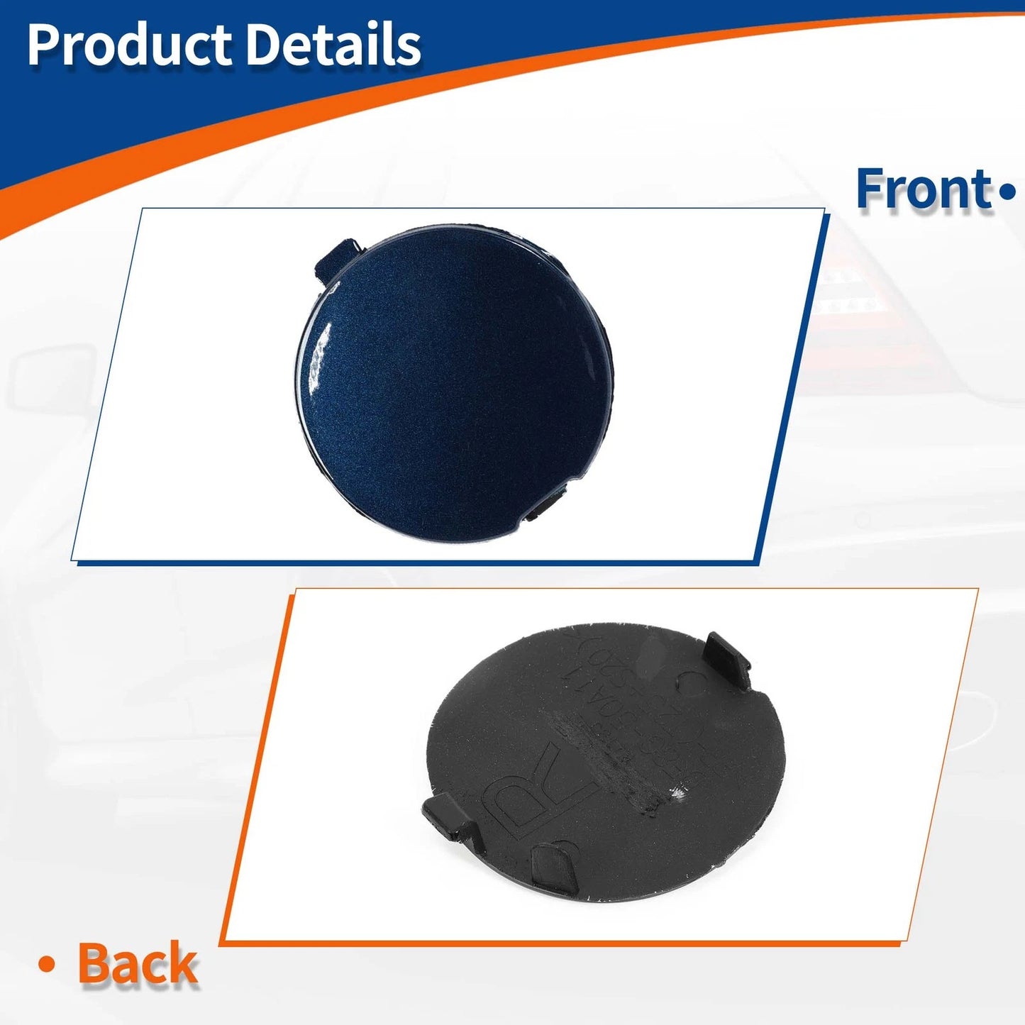 Tow Hook Cover for Mazda (Eternal Blue) (2016-2023)