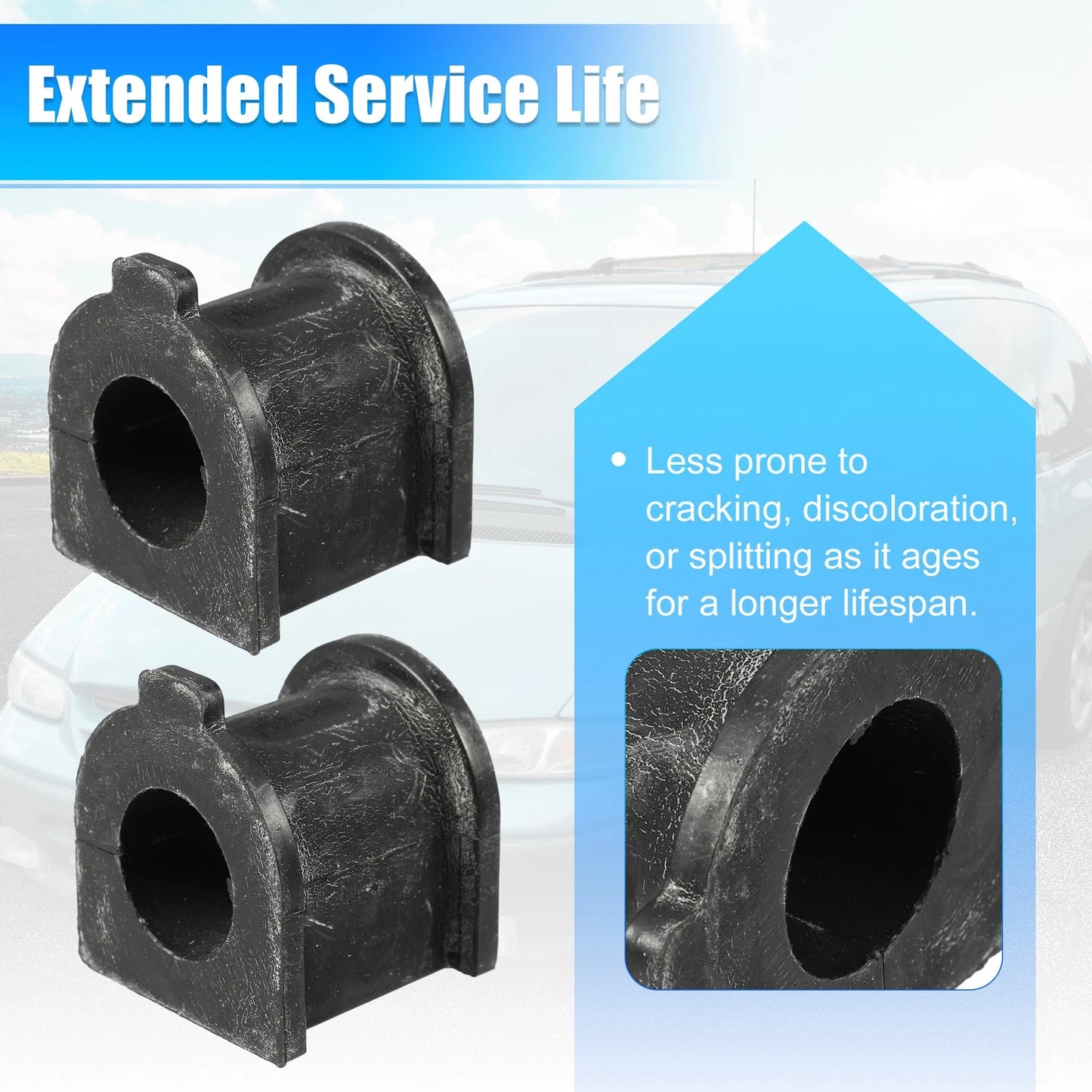 2 x Car Suspension Stabilizer Bar Bushings for Toyota 4Runner