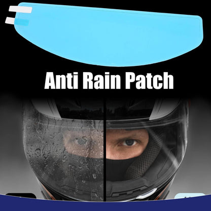 Anti Rain Film 9.65x3.46 Shield Lens Sticker for Motorcycle Helmet