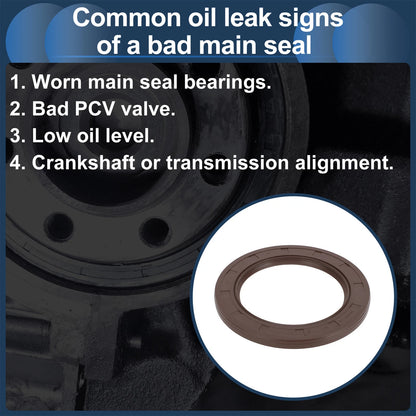 Rear Crankshaft Oil Seal for Toyota Prius C, Yaris (2012-2017)