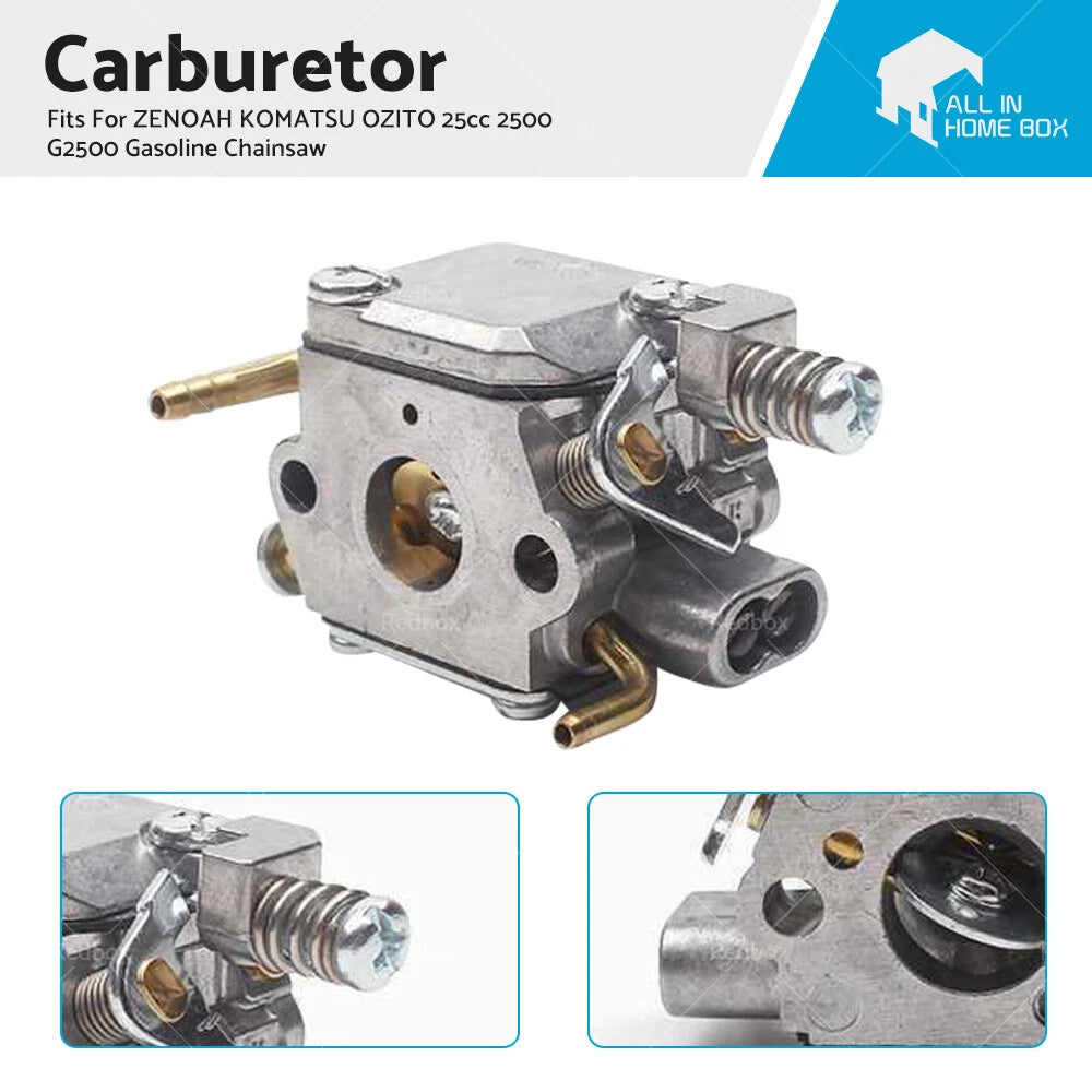 25cc Carburetor for Zenoah Komatsu Ozito 2500 G2500 Chainsaw