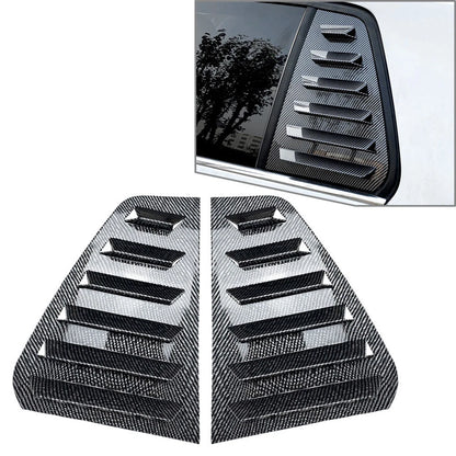 Rear Window Side Vent Shutter Louvers for VW Golf MK7 MK7.5 (14-19) Pair