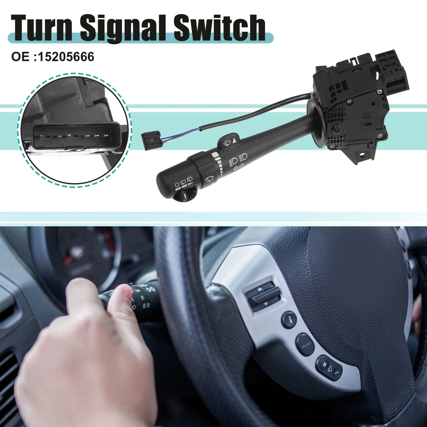 Turn Signal Switch / Combination Switch for Buick Terraza (2005–2007)