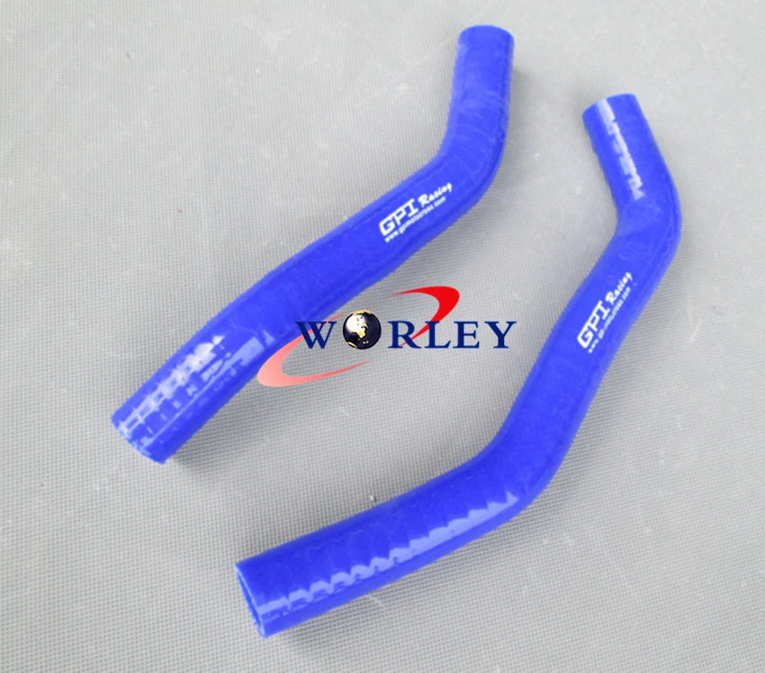Aluminum Radiator & Blue Silicone Hose for YAMAHA YZ85 (2002-2021)
