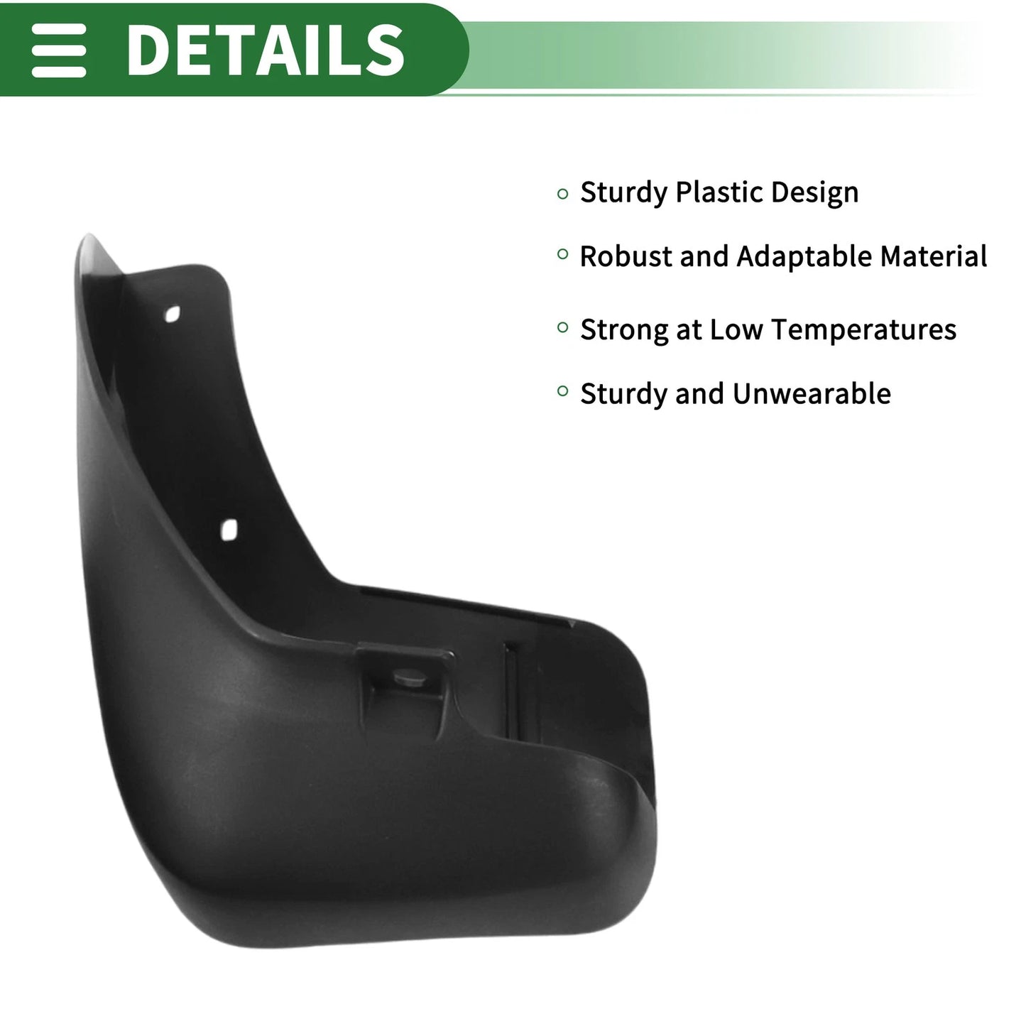 Mud Flaps for Chevrolet Captiva W Mount (2009-2019)