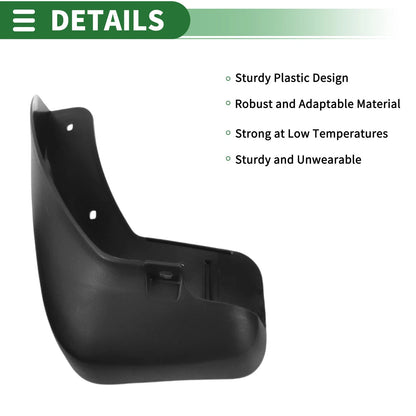 Mud Flaps for Chevrolet Captiva W Mount (2009-2019)