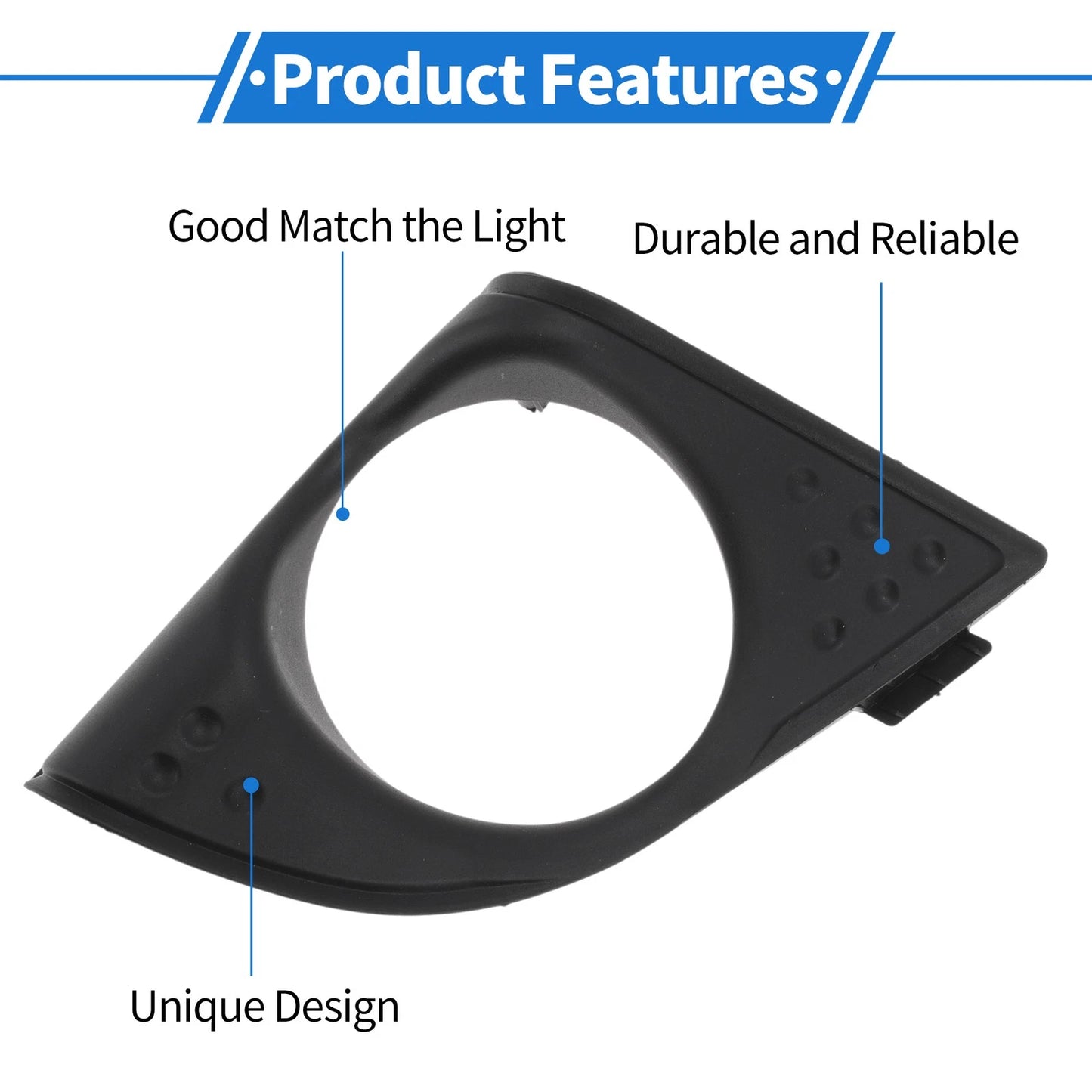 Front Left Fog Light Grill for Honda Accord Acura TSX (2009 - 2012)