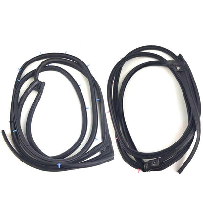 Door Rubber Seal Weatherstrip Rear LH+RH Fits Honda Jazz 4D 5D Hatchback 2001-08