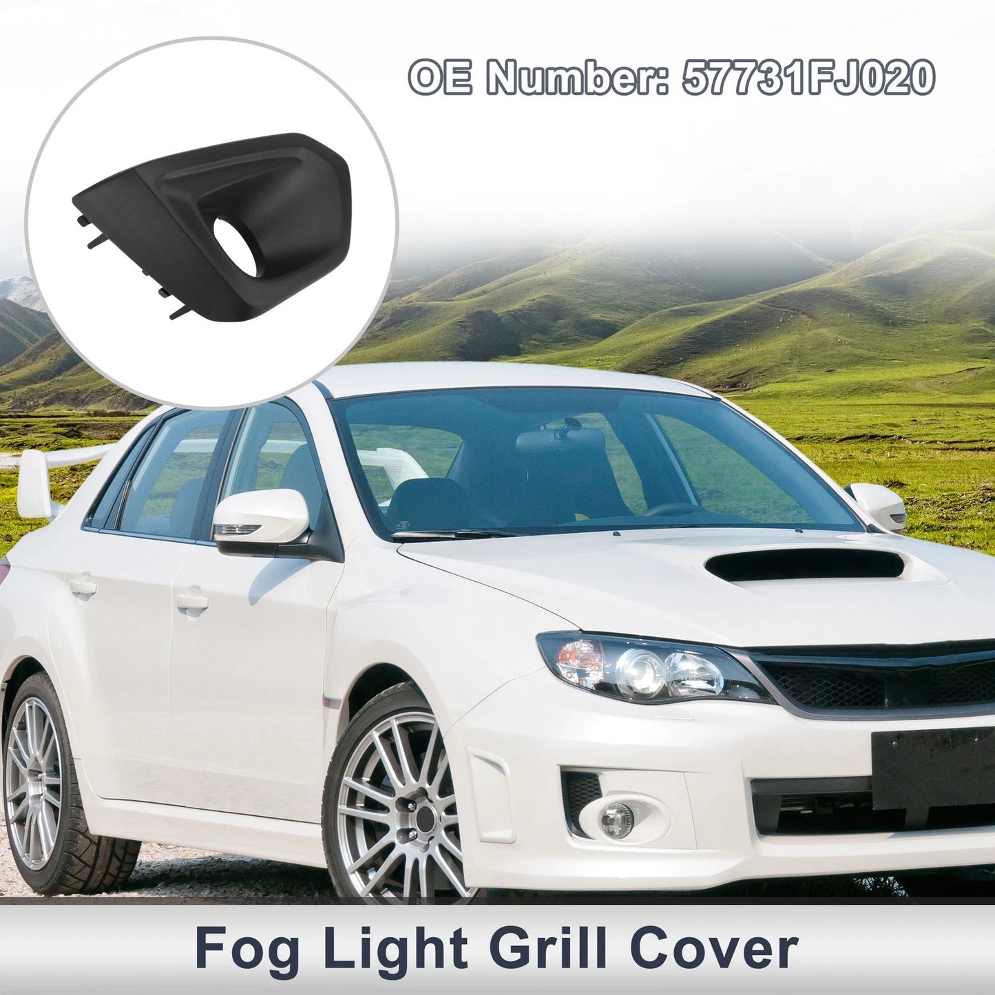 Front Right Fog Light Grill for Subaru Impreza (2012-2014)