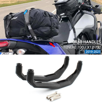 Rear Seat Hand Grab Bar Rail for Yamaha Tenere 700 (2019-2022)